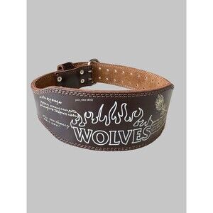 Darc Sport x Civil Regime The Wolf & The Rose Weightlifting Belt Size Small NEW